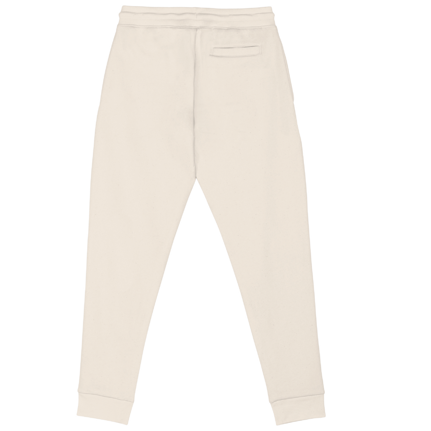 Achterkant ivory jogger.