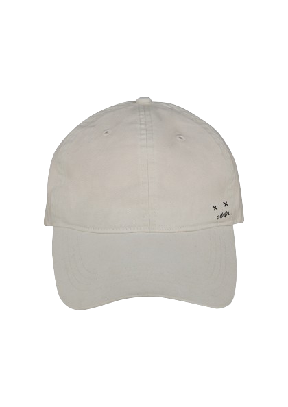 FØØL washed pet – Bear logo in wit