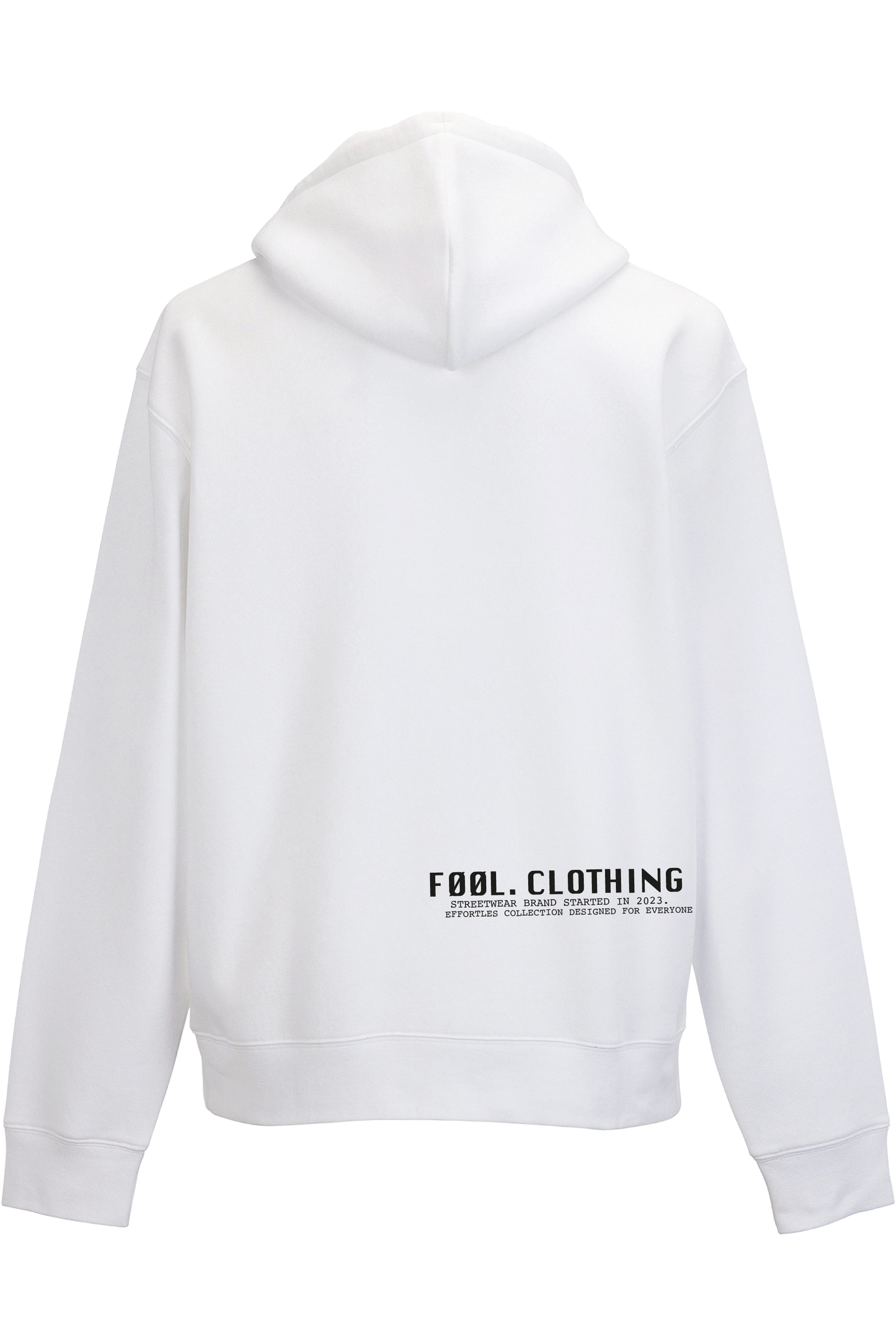 FØØL effortles hoodie - Wit