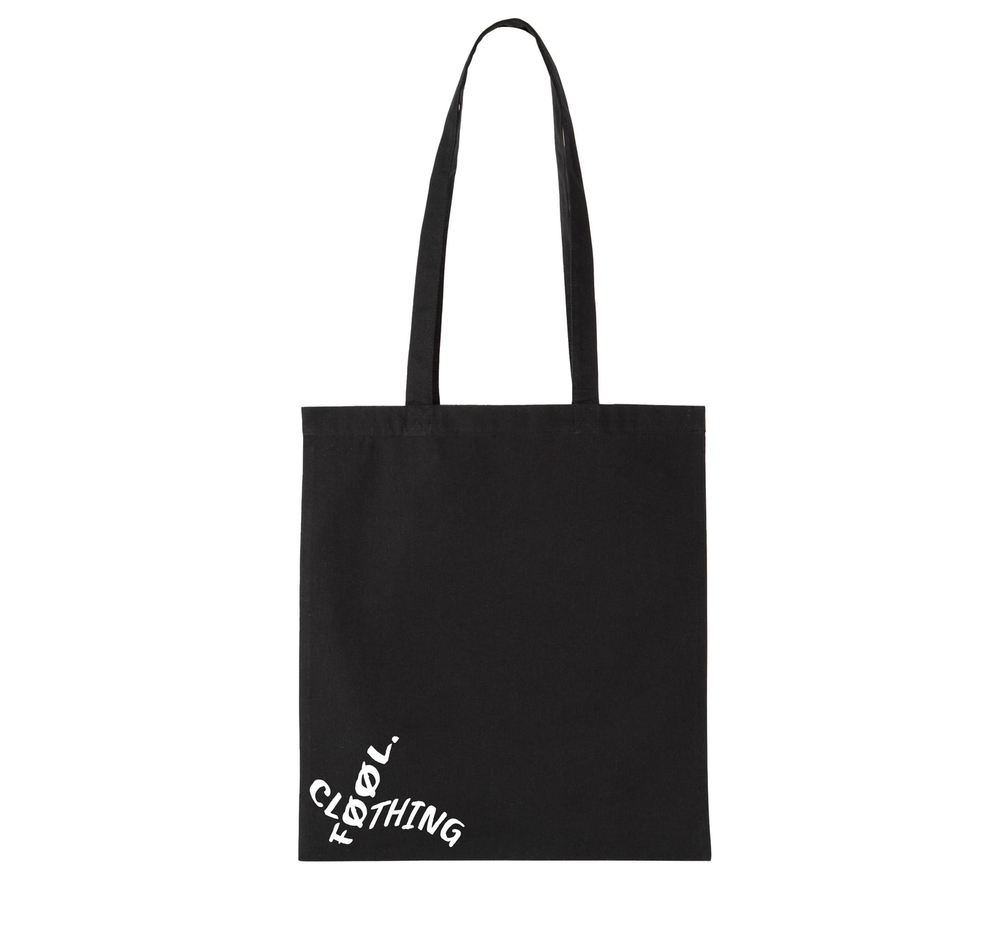 FØØL shopper wavy design – Zwart