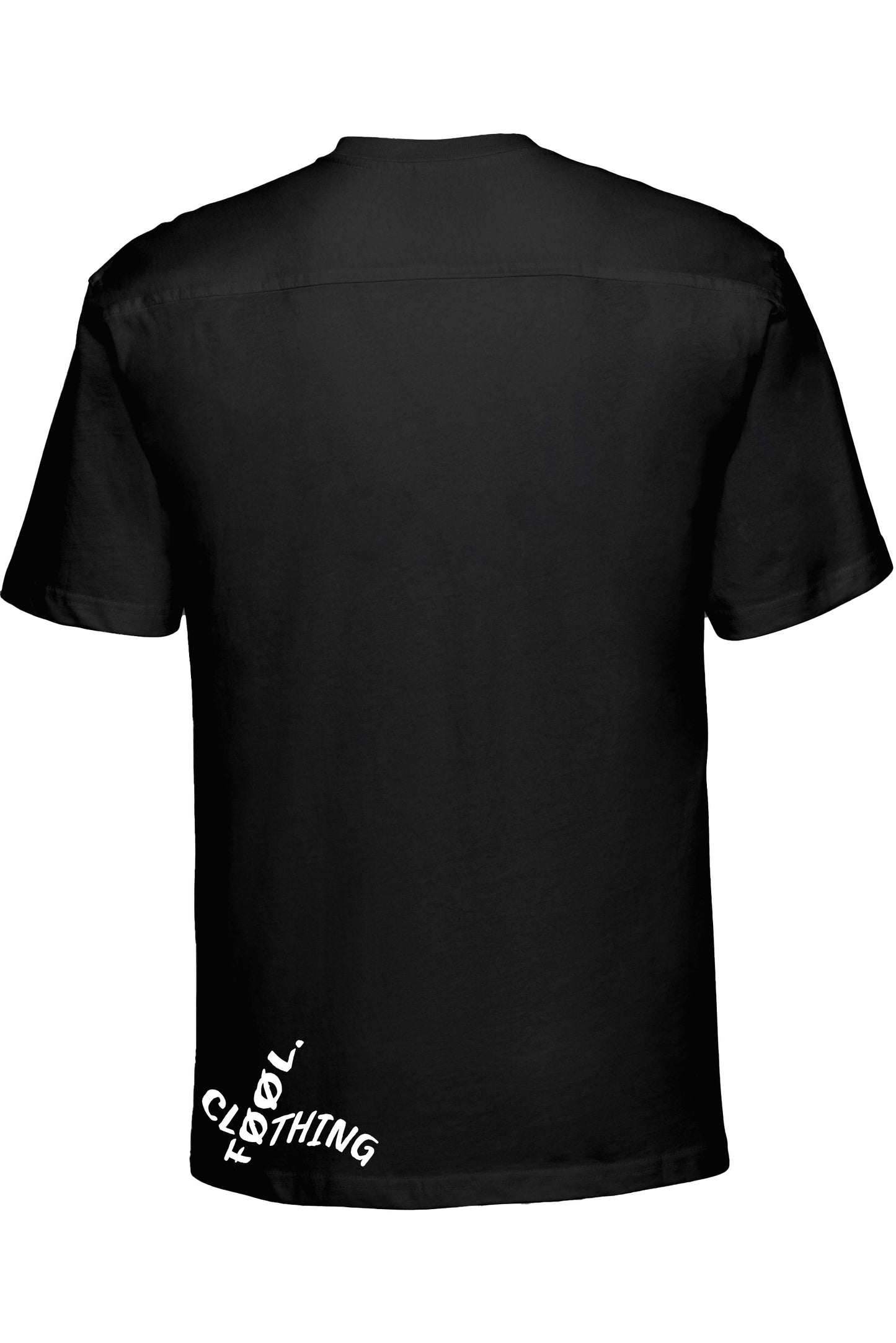 FØØL wavy T-shirt - Zwart