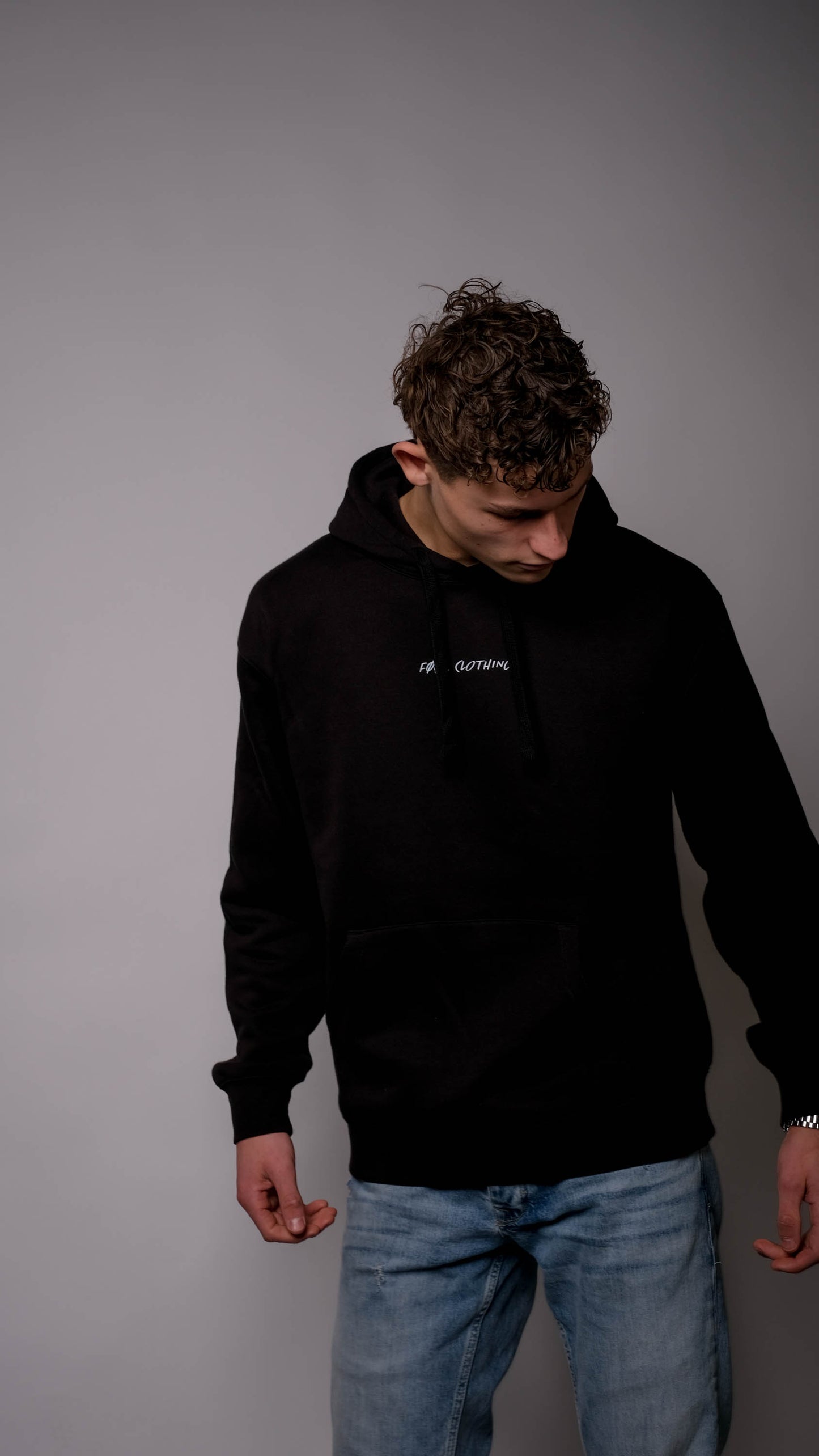 Creativity meets fashion hoodie - Zwart