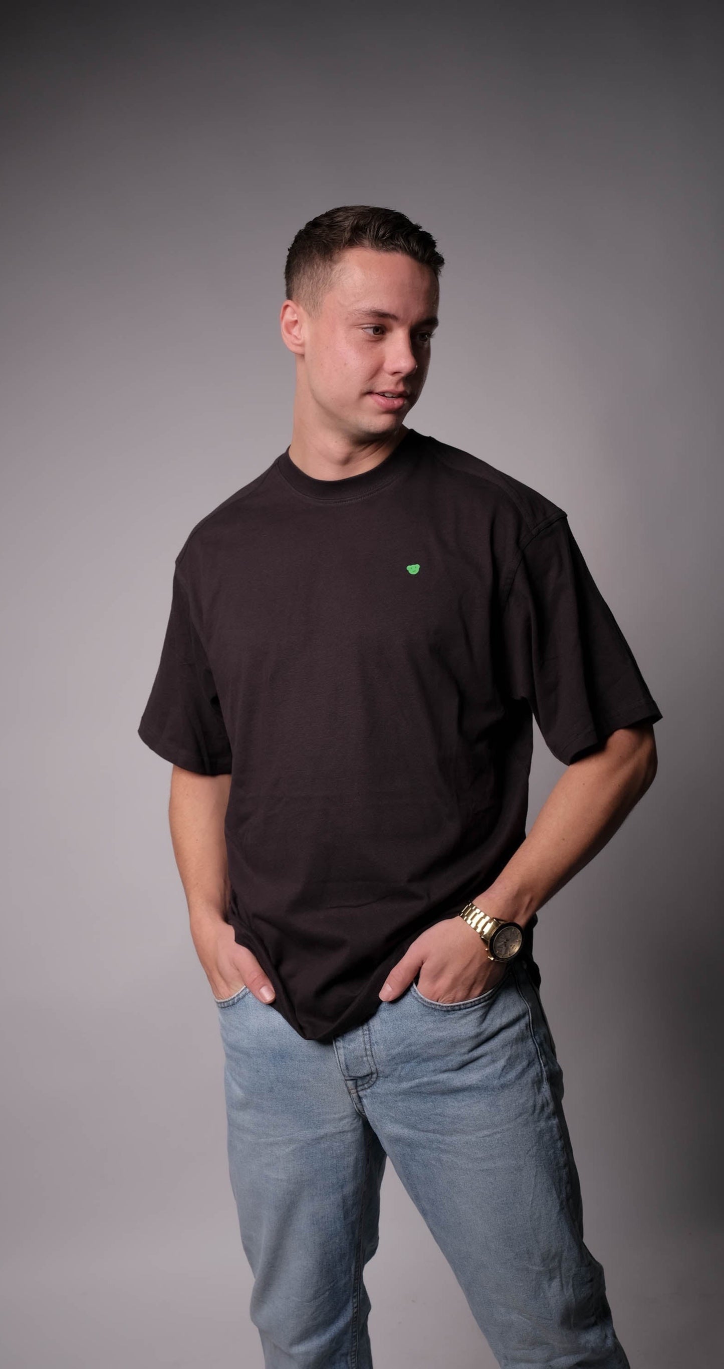 FØØL spacey T-shirt - Zwart