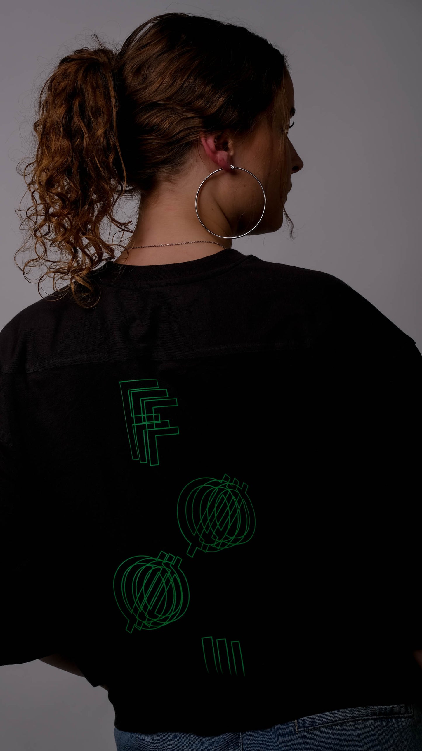 FØØL spacey T-shirt - Zwart