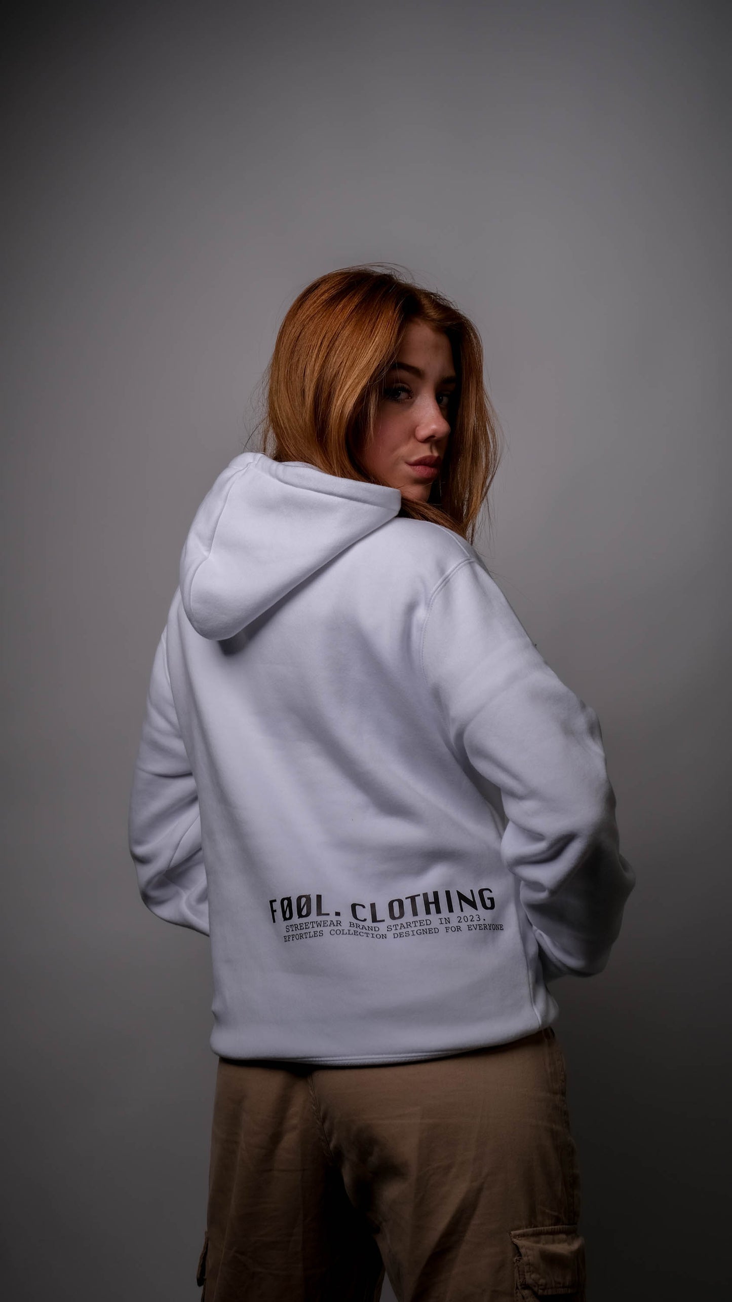FØØL effortles hoodie - Wit