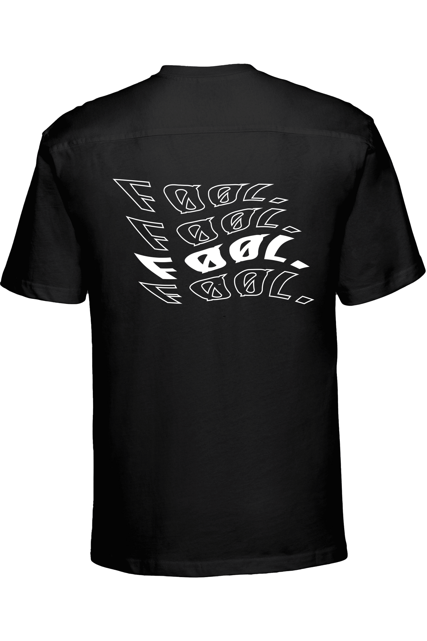 4 In a Row T-Shirt Zwart – Oversized Unisex Streetwear