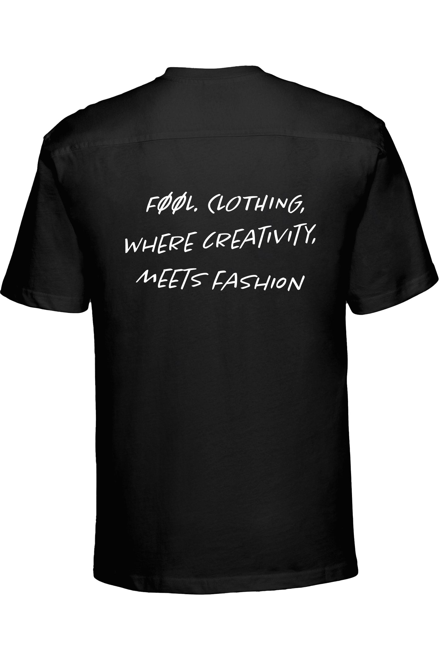 Creativity Meets Fashion T-Shirt - Zwart