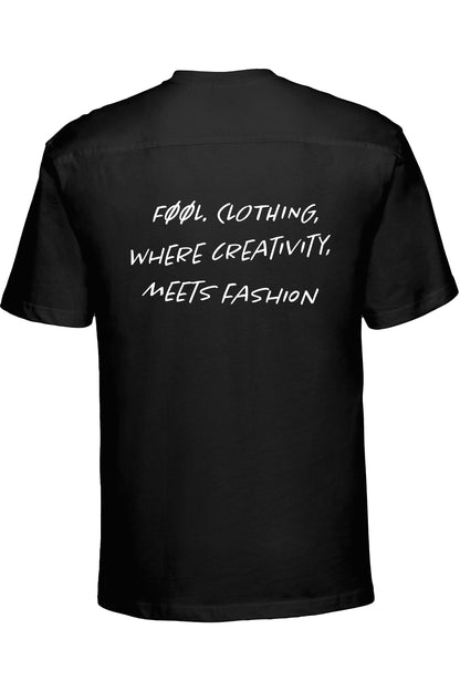 Creativity Meets Fashion T-Shirt - Zwart