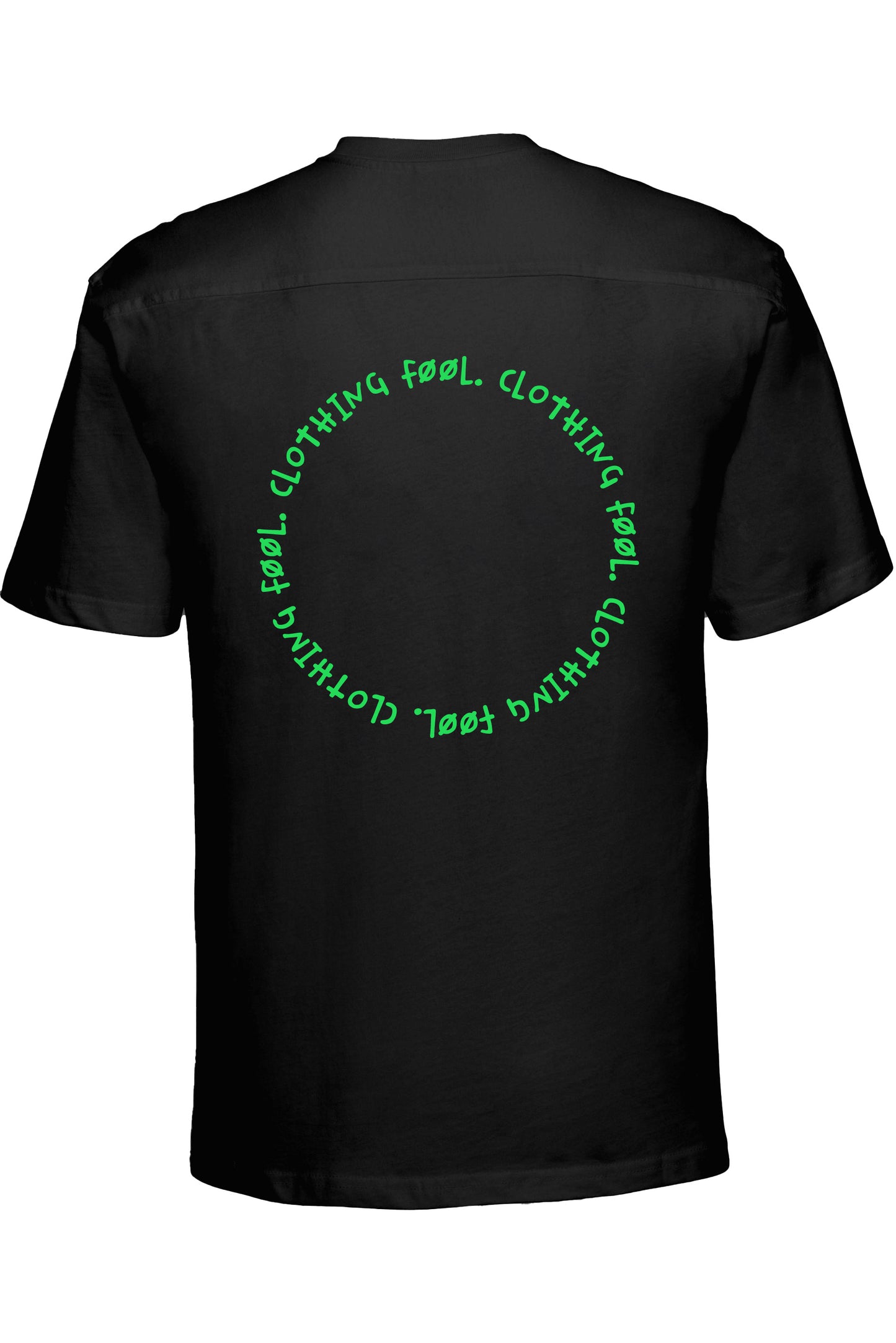 Green Circle T-Shirt - Zwart