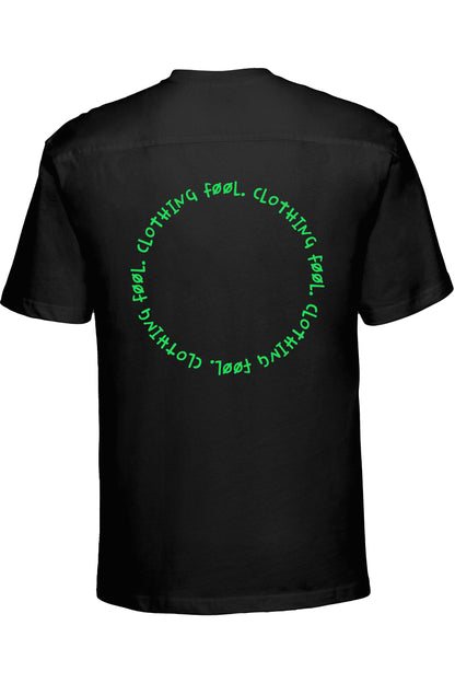 Green Circle T-Shirt - Zwart